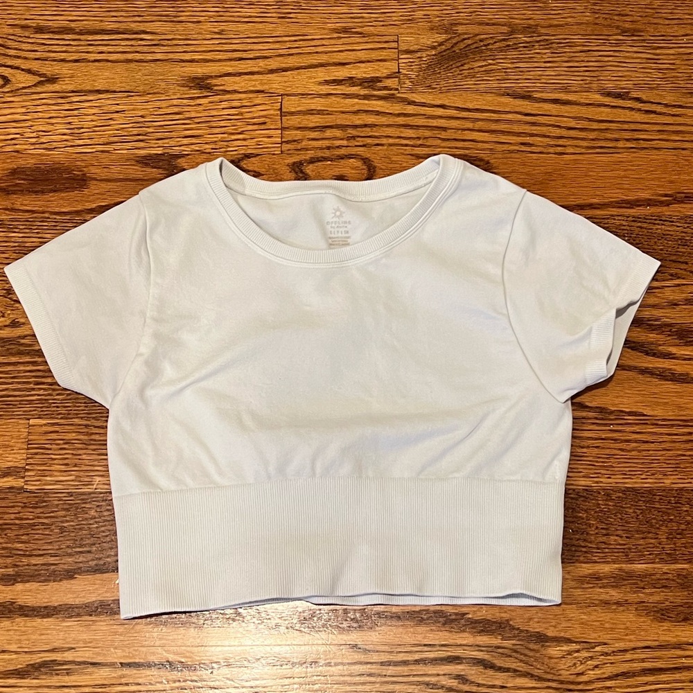 Aerie offline white workout top